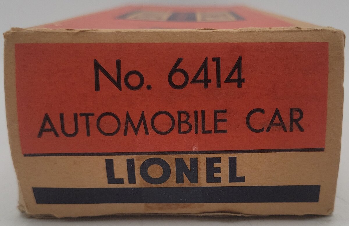 Lionel 6414 Vintage O Gauge Postwar Evans Autoloader with 4 Automobiles EX/Box