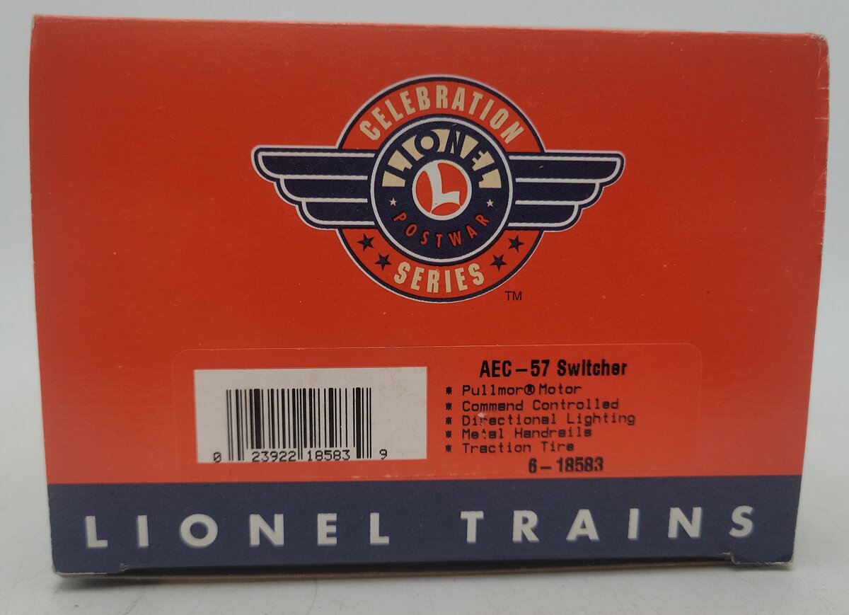 Lionel 6-18583 O Gauge AEC Postwar Celebration Switcher #57 EX/Box