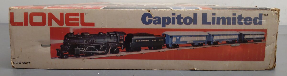 Lionel 6-1587 O Gauge Capitol Limited Set NIB