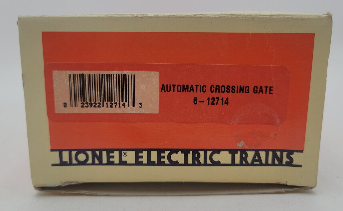 Lionel 6-12714 O/O27 Gauge Automatic Crossing Gate EX/Box