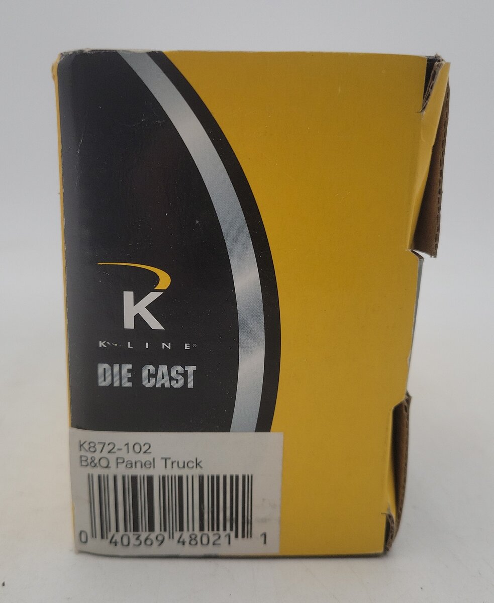 K-Line K872-102 1:43 Scale Diecast Baltimore & Ohio Panel Truck EX/Box