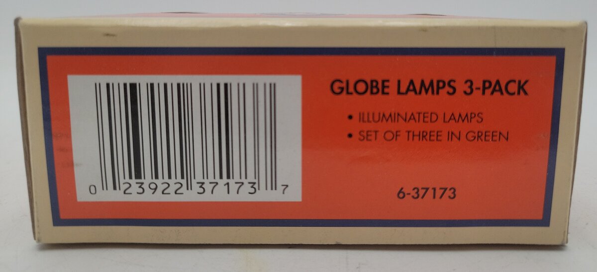 Lionel 6-37173 O Globe Lamps (Pack of 3) VG/Box