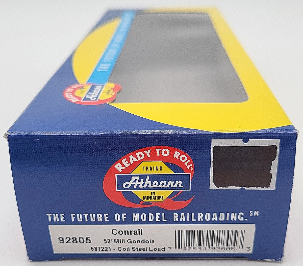 Athearn 92805 HO Scale Conrail 52' Mill Gondola Car #587221 LN/Box