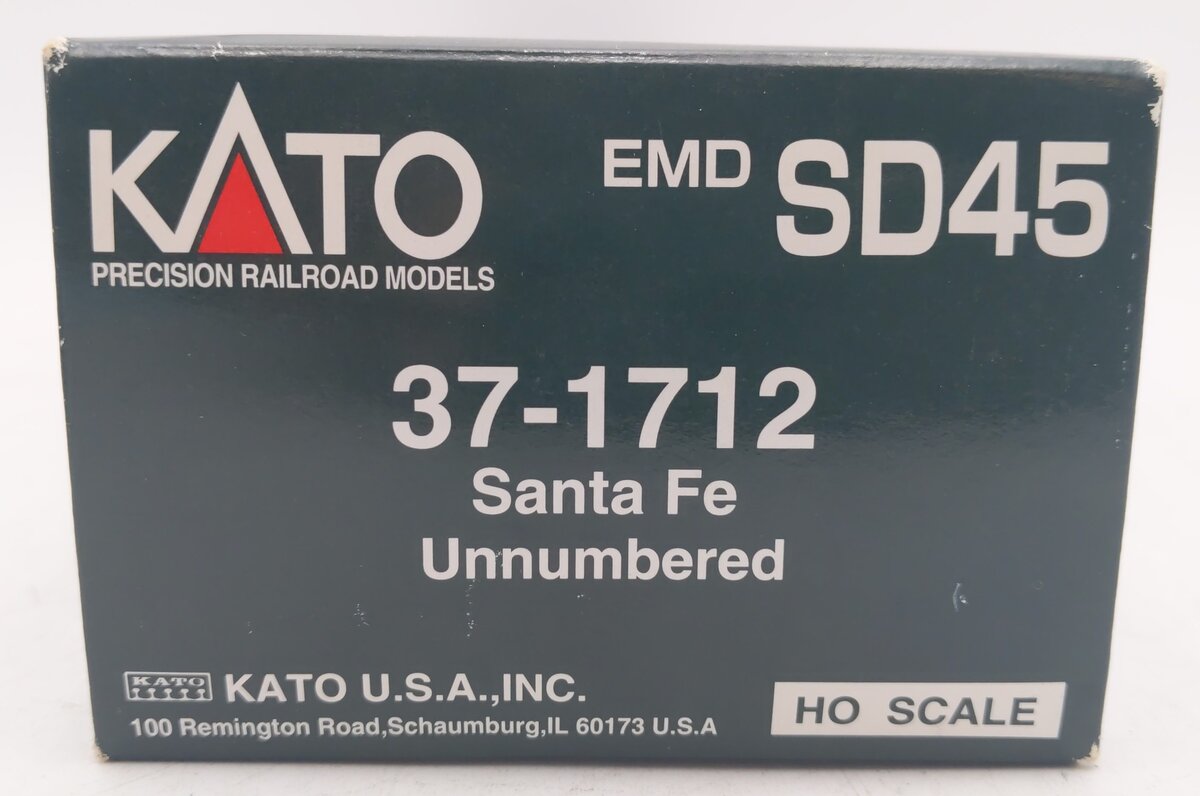 Kato 37-1712 HO Scale Delaware & Hudson SD45 Diesel Locomotive - Custom/Box