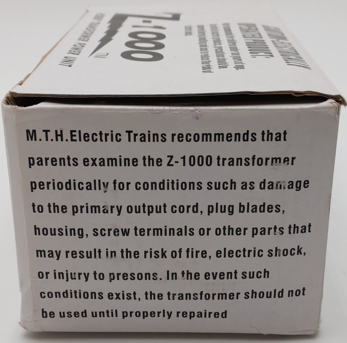 MTH Z1000 O Gauge Hobby Transformer Power Unit EX/Box