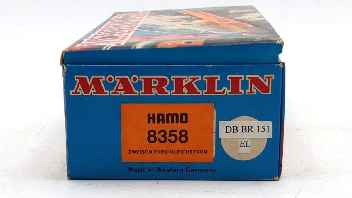 Marklin 8358 HO Scale Deutsche Bundesbahn (DB) PDF3 Electric Locomotivemarklin EX/Box
