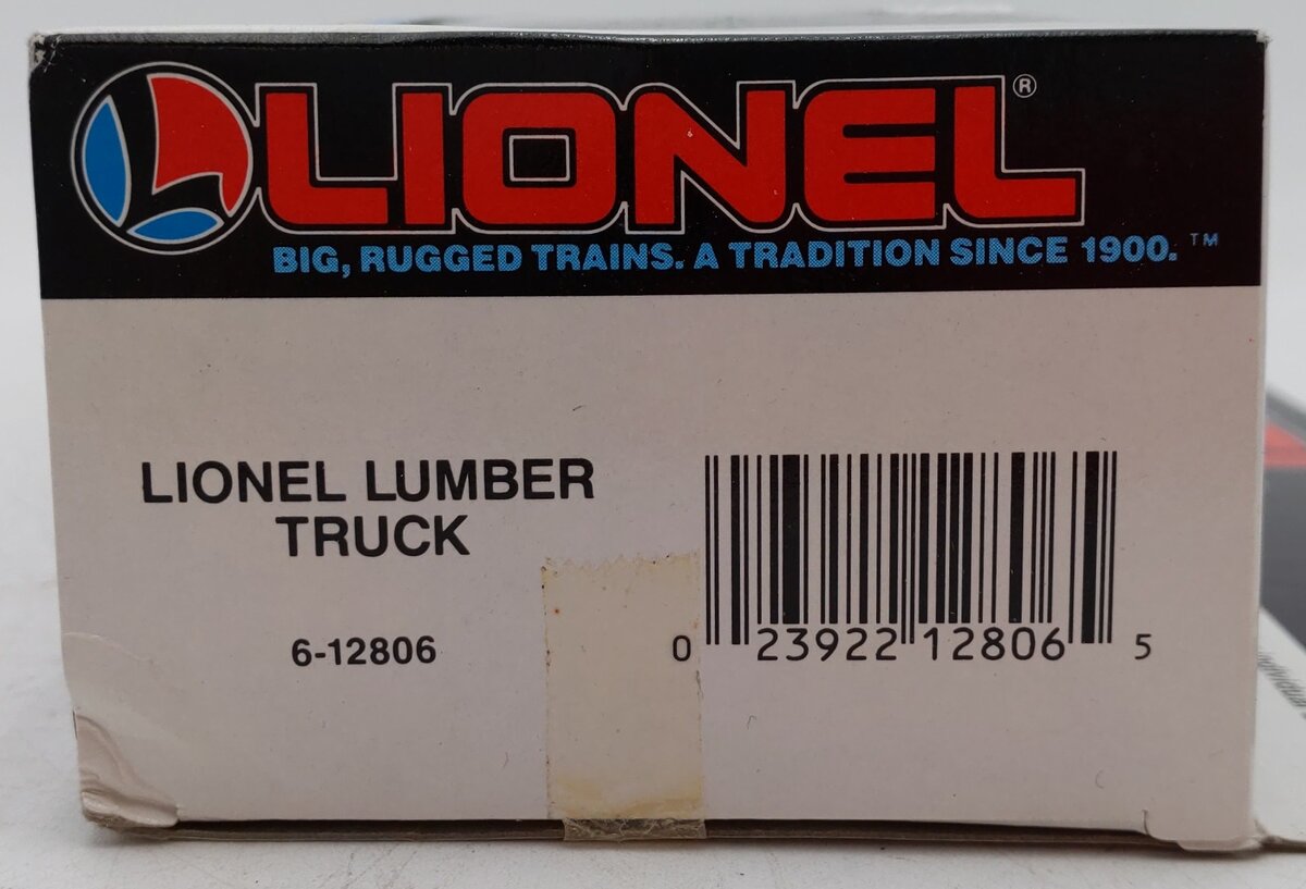 Lionel 6-12806 O Gauge Lionelville Lumber Inc Tractor Trailer Truck EX/Box
