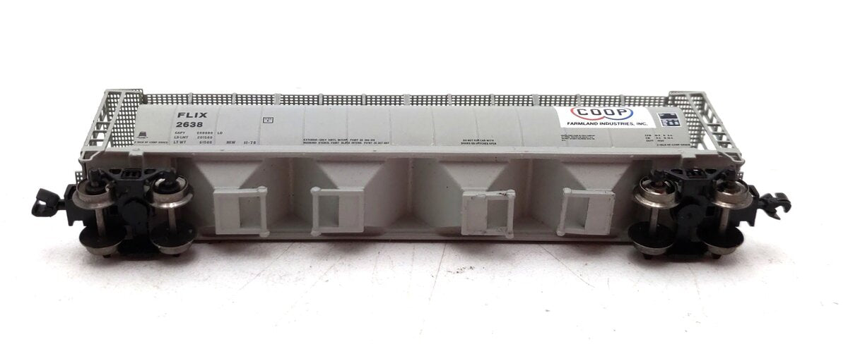 InterMountain 85108-05 Z Scale FLIX 4 Bay Cylindrical Hopper #2638 NIB