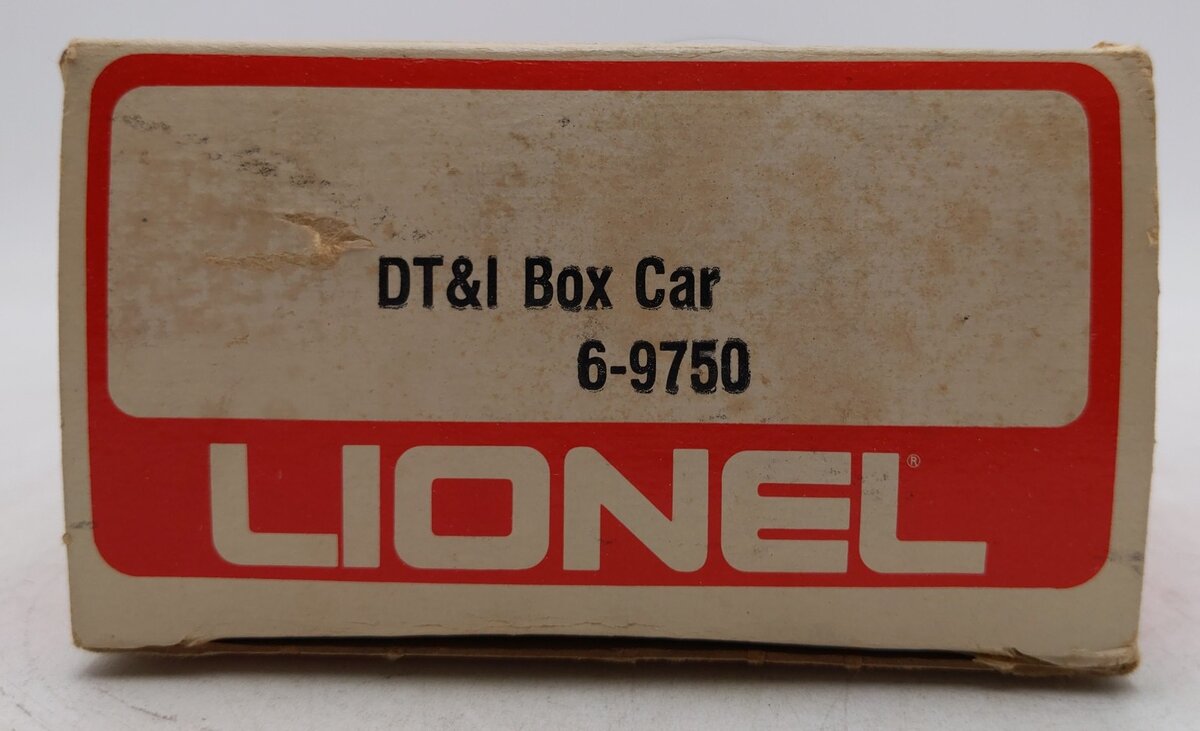 Lionel 6-9750 O Gauge Detroit Toledo and Ironton Box Car EX/Box