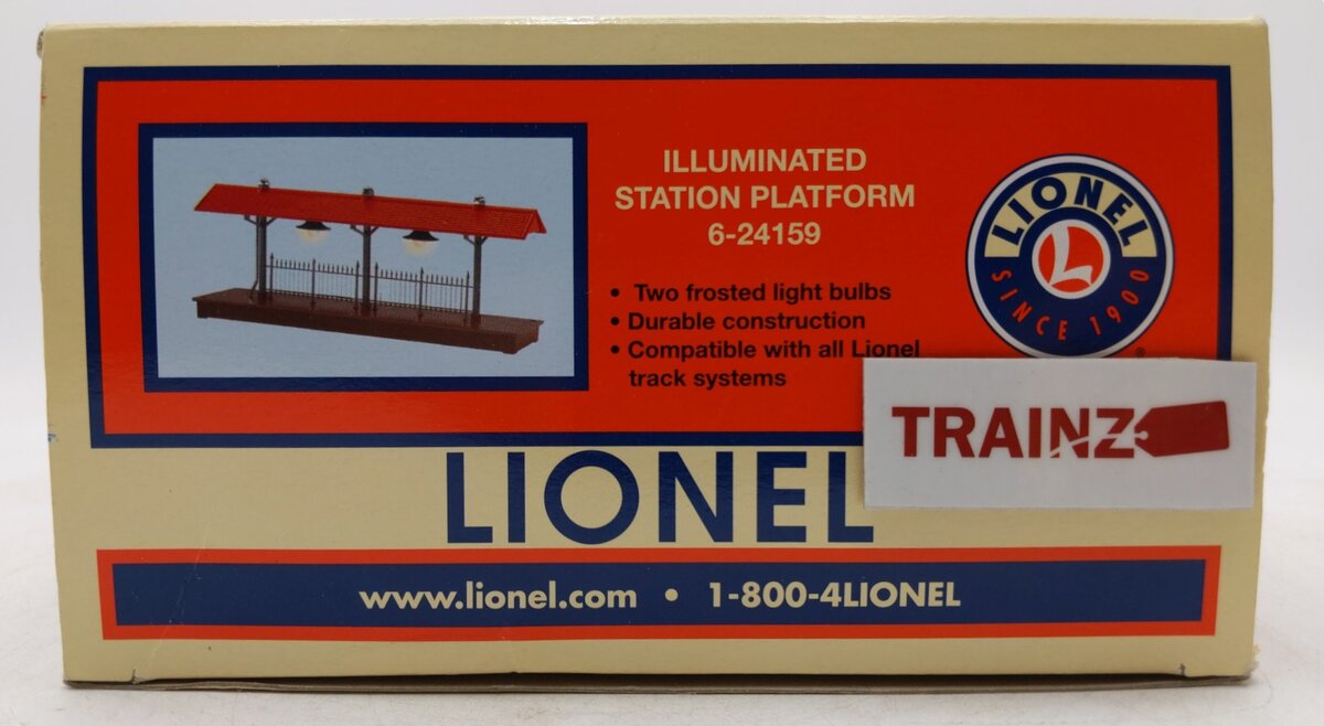 Lionel 6-24159 Illuminated Station Platform EX/Box