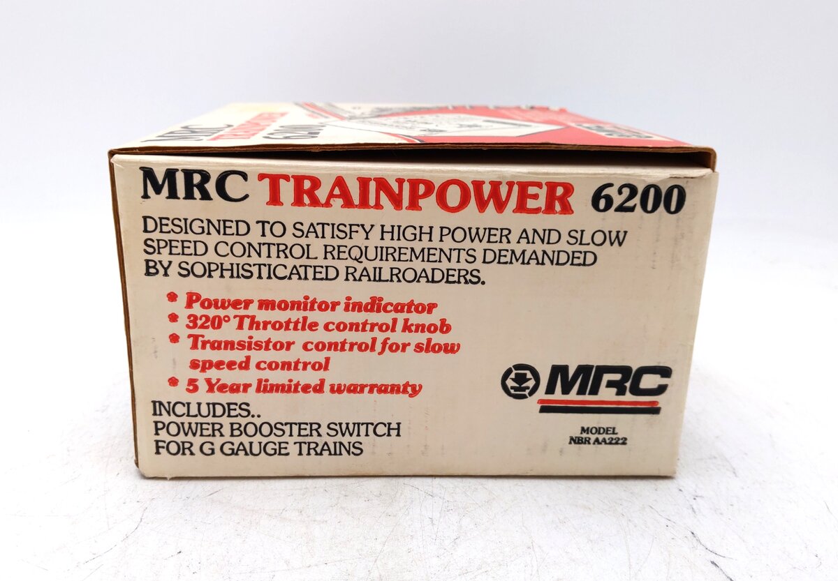 MRC 6200 Trainpower Power Pack (Silver) EX/Box