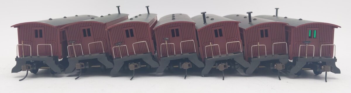 Walthers HO Gauge Pennsylvania Passenger Coach Cars #423 (7) EX