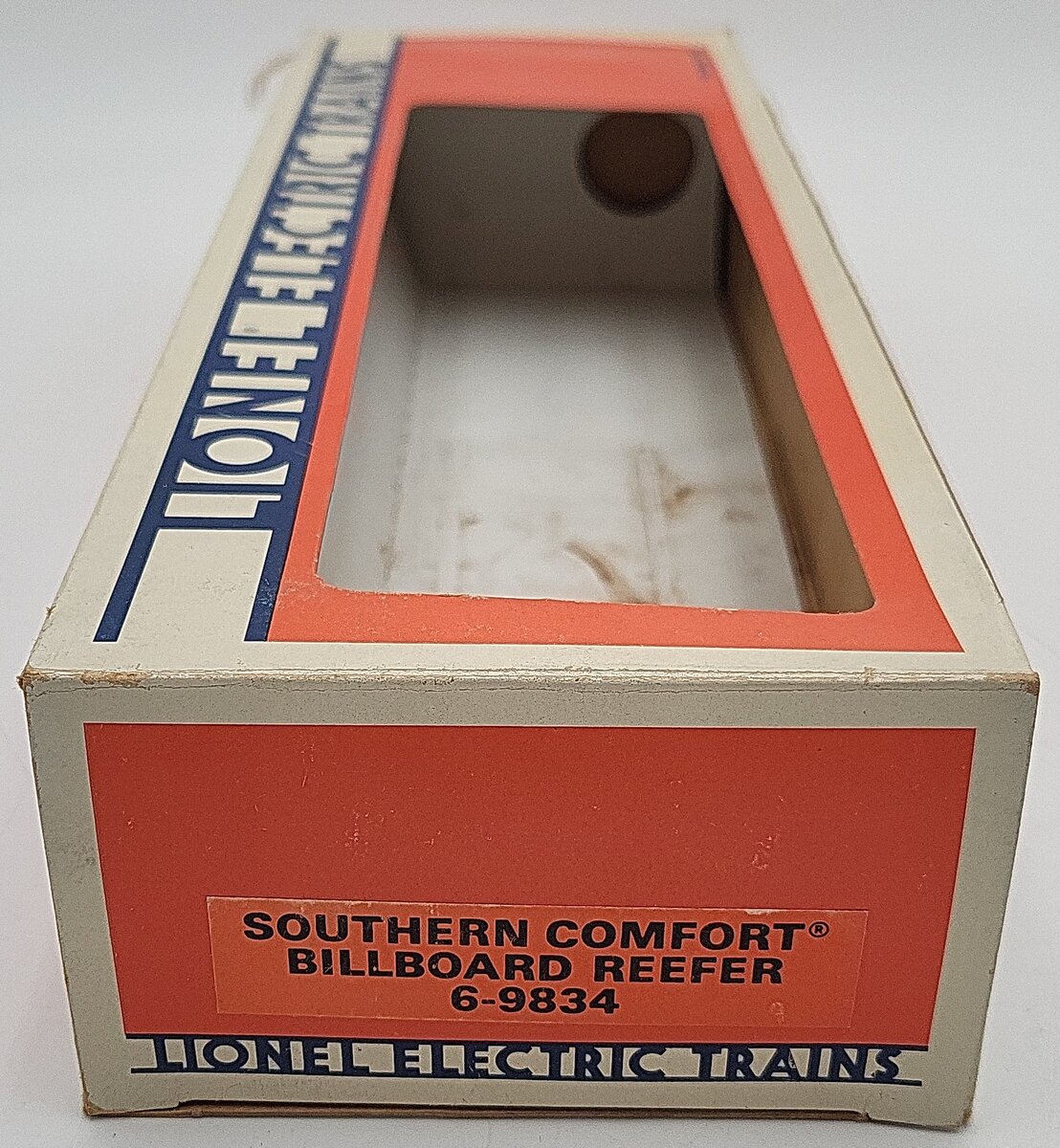 Lionel 6-9834 O Gauge Southern Comfort Billboard Reefer Car #9834 EX/Box