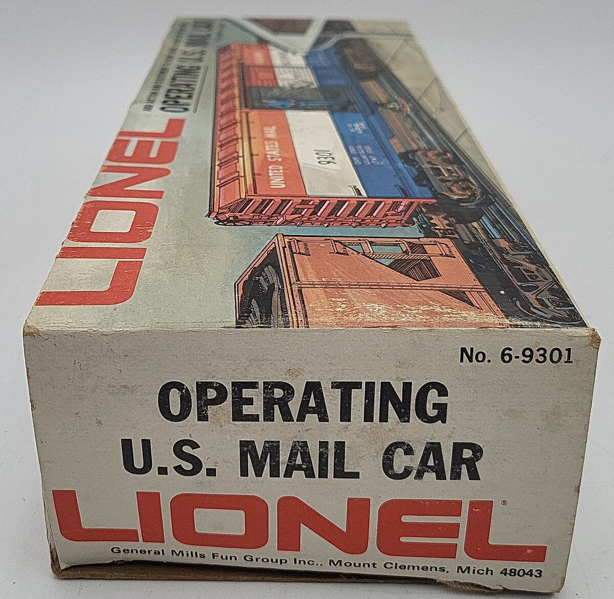 Lionel 6-9301 O Gauge US Mail Operating Boxcar #9301 VG/Box