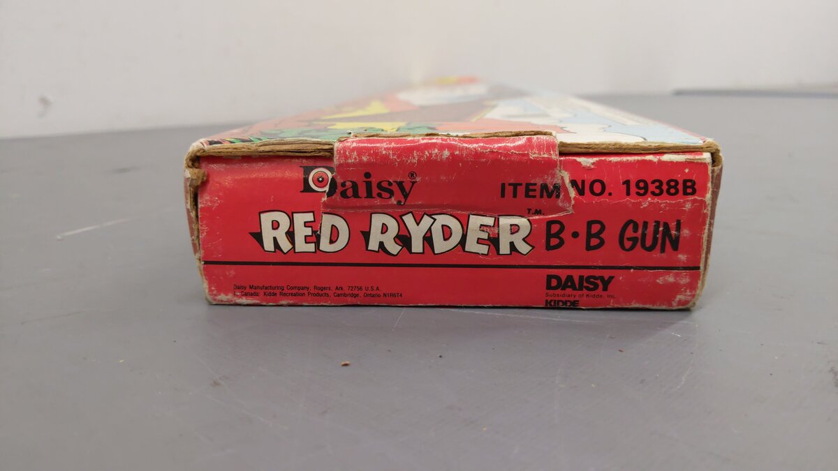 Daisy 1938 B Red Ryder BB Gun VG/Box