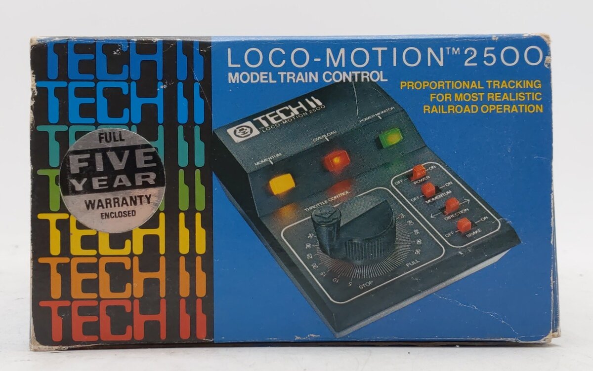 MRC 2500 HO Loco-Motion Tech II Model Train Control EX/Box