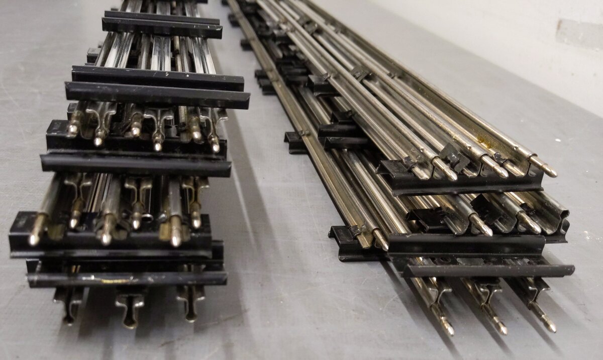 Lionel 6-65523 O Gauge 40" Straight Track Sections (10) VG