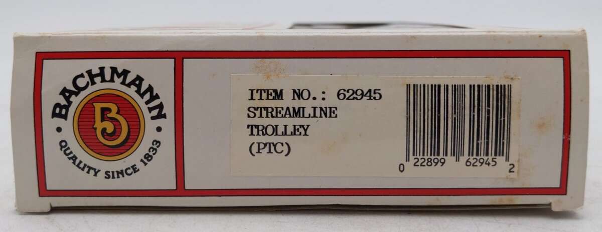 Bachmann 62945 HO Scale Philadelphia Streamline Trolley LN/Box
