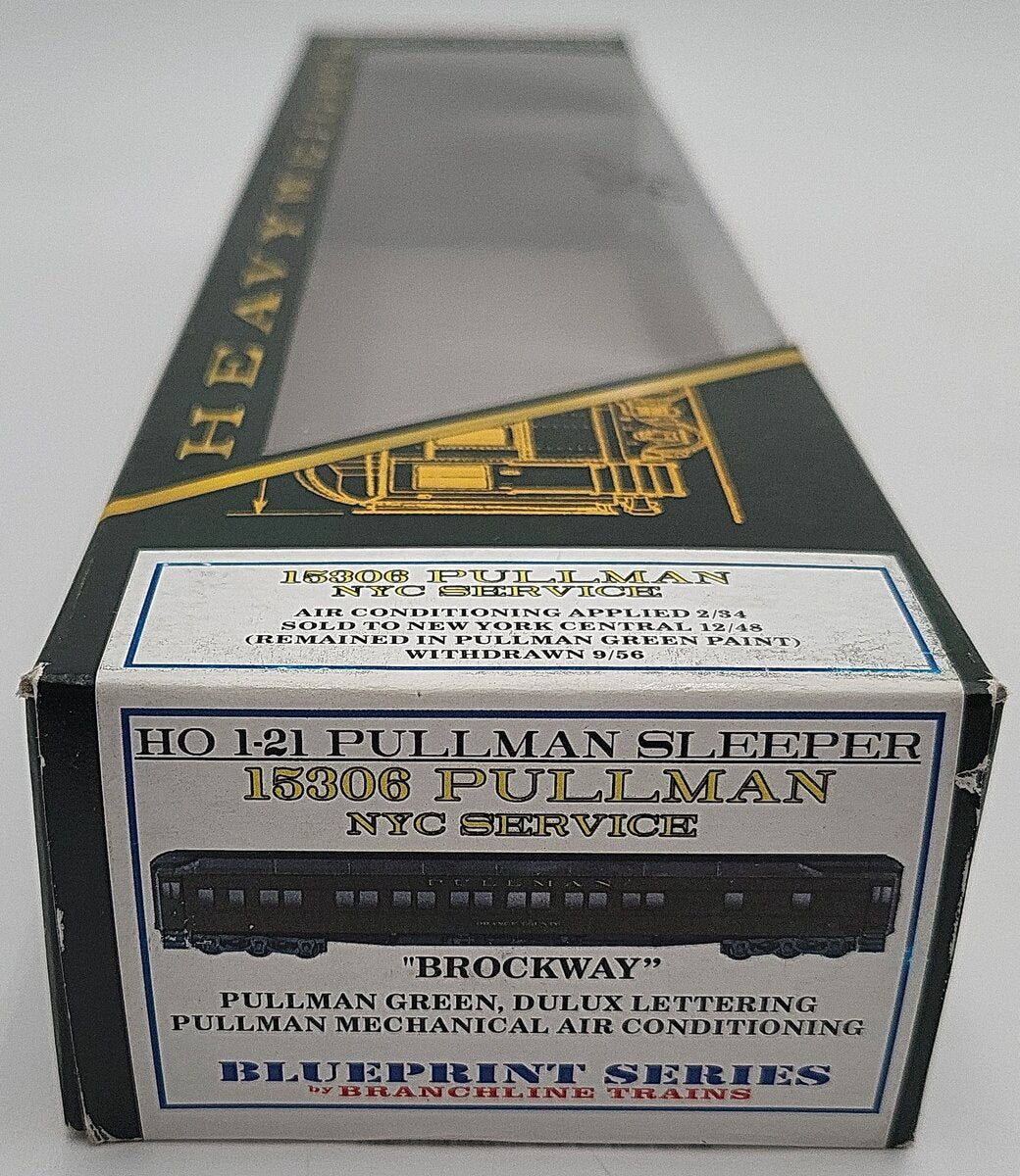 Branchline Trains 15306 HO Scale NYC Service 1-21 Pullman Sleeper "Brockway LN/Box