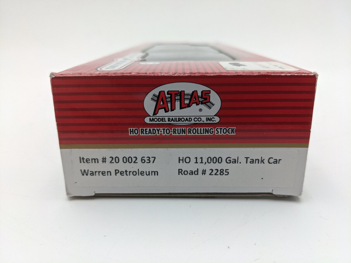 Atlas 20002637 HO WRNX 11,000 Gallon Tank Car #2285 EX/Box