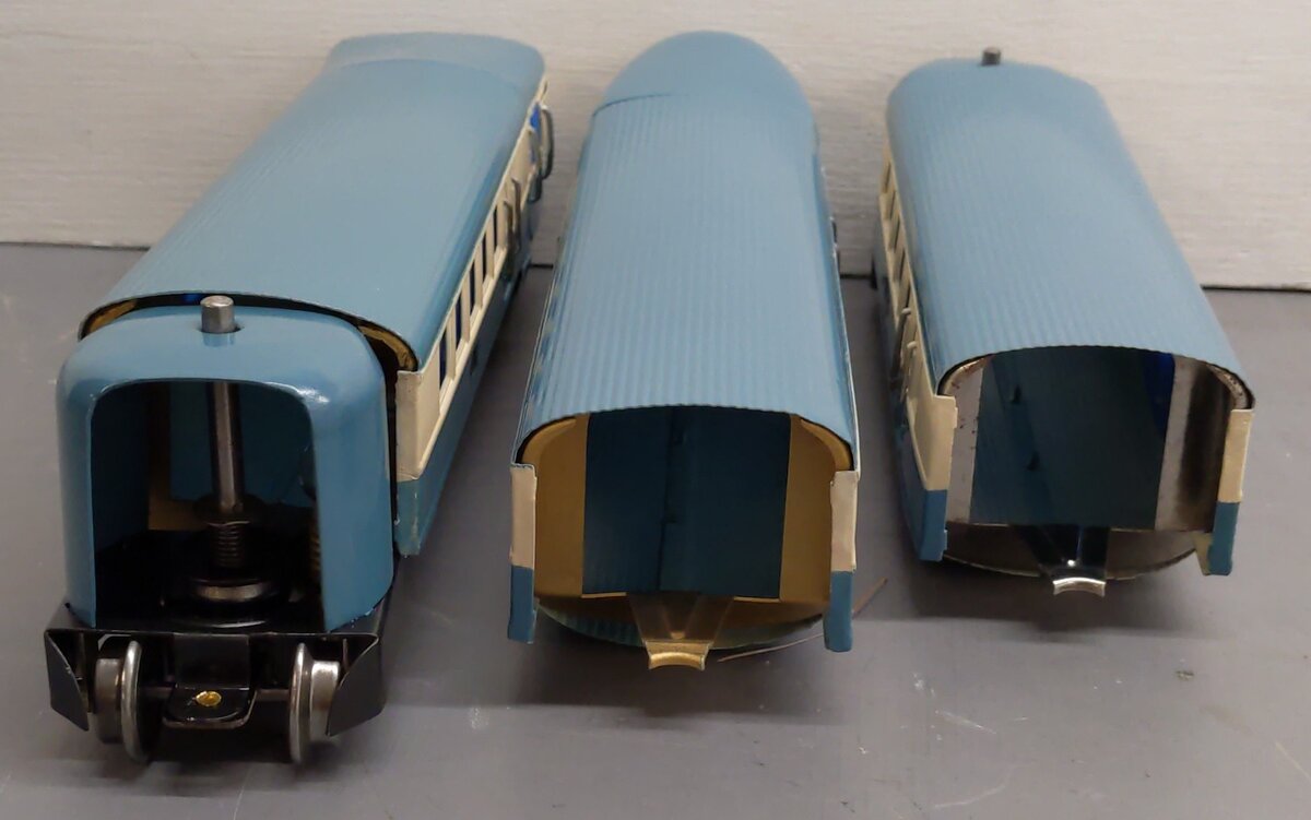 Lionel 265 Vintage O Gauge Prewar Blue Streak Set w/ 617 618 619