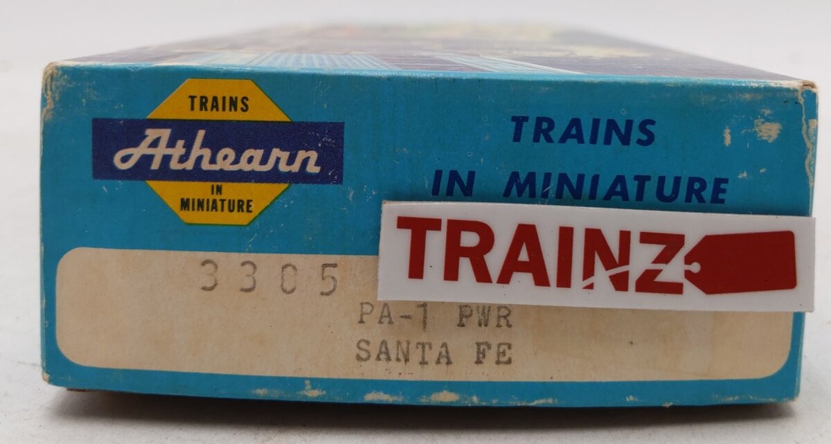 Athearn 3305 HO Scale Santa Fe PA-1 Powered Diesel Locomotive #75 EX/Box