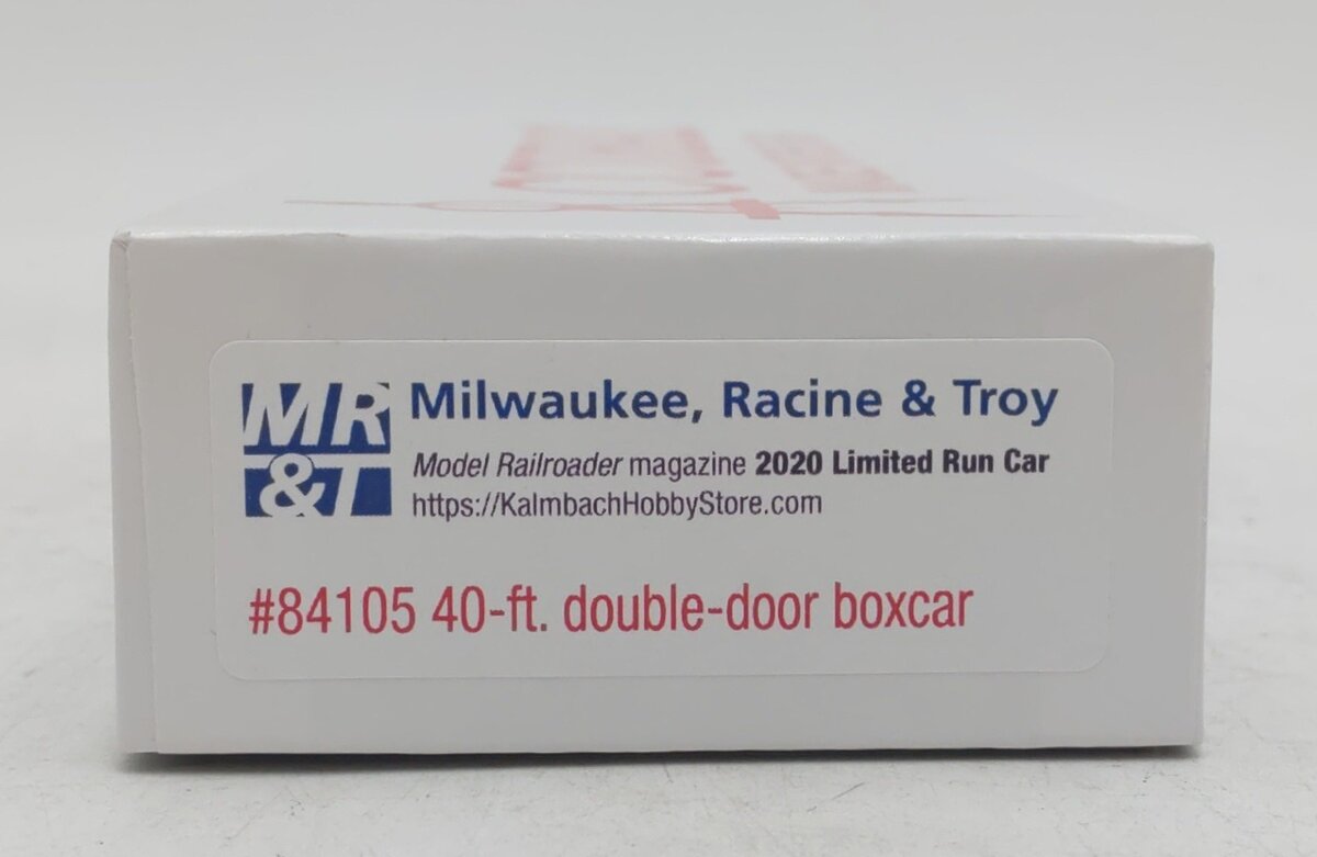Accurail 84105 HO Milwaukee, Racine & Troy 40' Double Door Boxcar - Assembled NIB