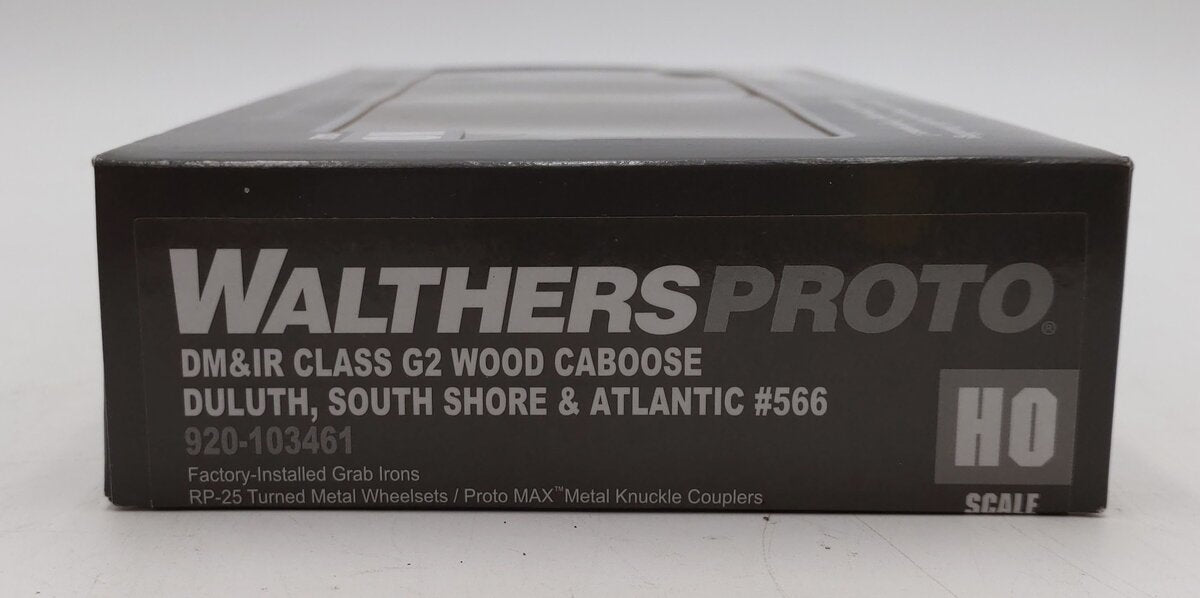 Walthers 920-103461 HO Duluth South Shore & DM&IR Class G2 Wood Caboose #566 LN/Box