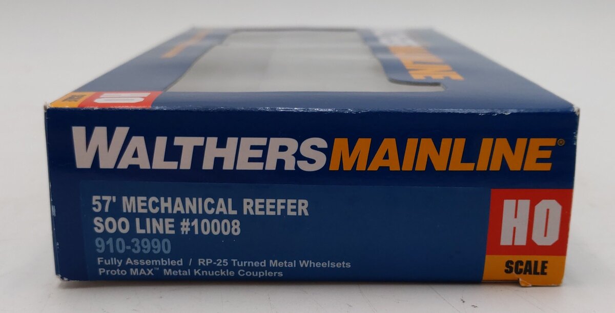 Walthers 910-3990 HO Soo Line 57' Mechanical Reefer Ready to Run #10008 LN/Box
