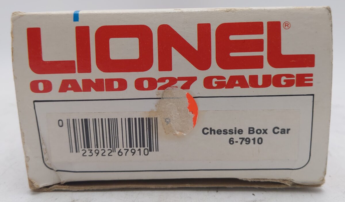 Lionel 6-7910 O Gauge C&O Chessie System Boxcar EX/Box