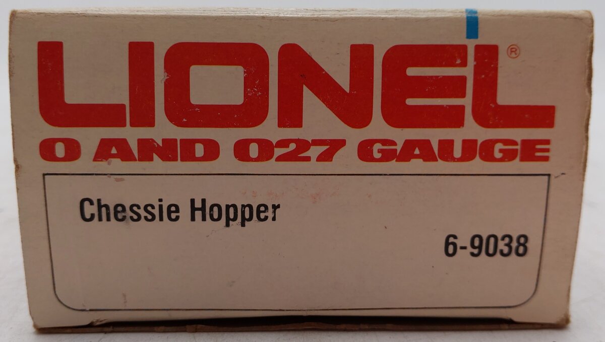 Lionel 6-9038 O Gauge Chessie Short 2-Bay Hopper Car #9038 EX/Box