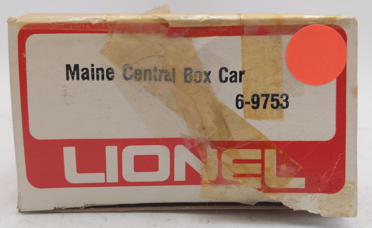 Lionel 6-9753 O Gauge Maine Central Boxcar VG/Box
