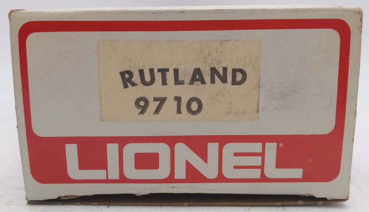 Lionel 6-9710 O Gauge Rutland Boxcar EX/Box