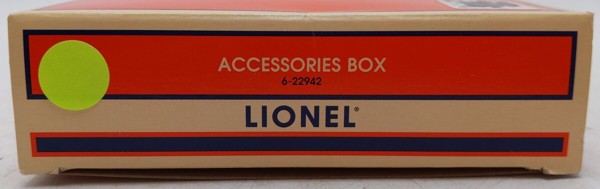 Lionel 6-22942 O Scale Barrels, Logs, Bumpers Accessories Pack EX/Box