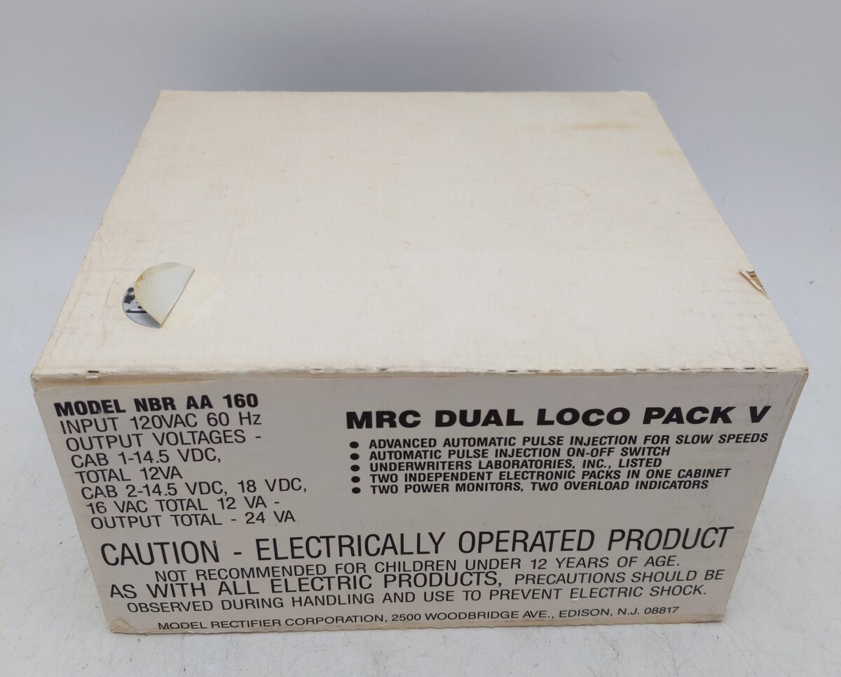 MRC Dual Loco Pack V Transformer EX/Box