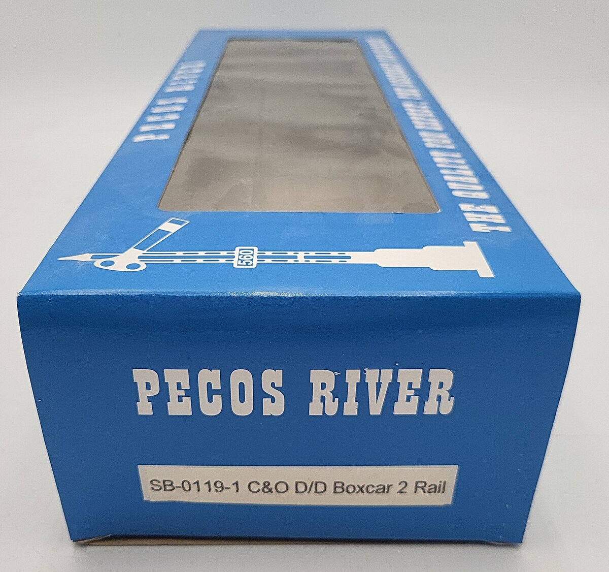 Pecos River SB-0119-1 O Scale Chesapeake & Ohio Double Door Boxcar (2Rail) LN/Box