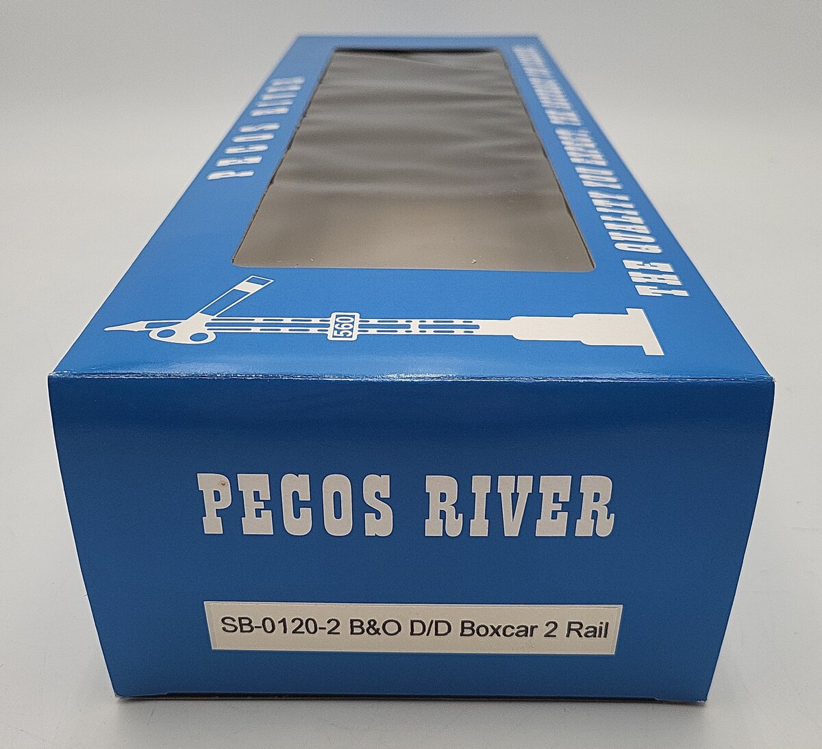 Pecos SB-0120-2 O B&O Double Door Boxcar #288470 (2-Rail) LN/Box
