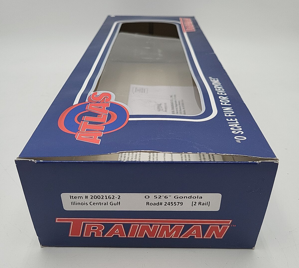 Atlas 2002162-2 O Scale Illinois Central Hopper Car #245579 2-rail LN/Box