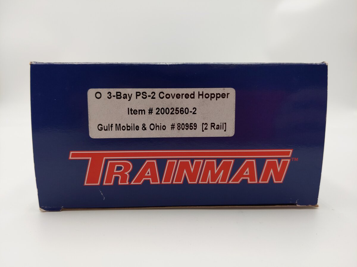 Atlas 2002560-2 O Scale GM&O 3-Bay PS-2 Covered Hopper #80959 (2-Rail) LN/Box