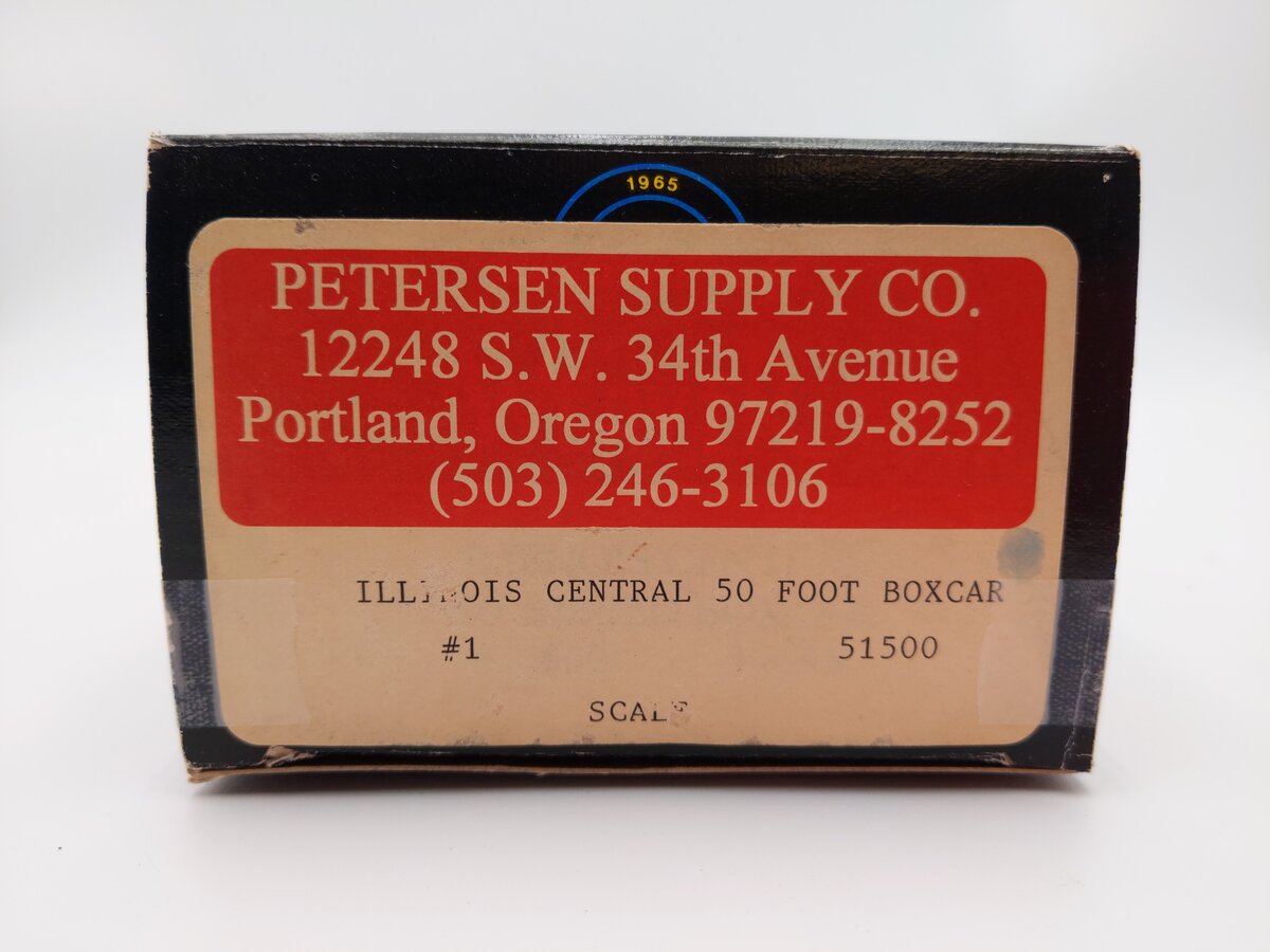 Weaver O Scale Illinois Central 50 Foot Boxcar #51586 (2-Rail) EX/Box
