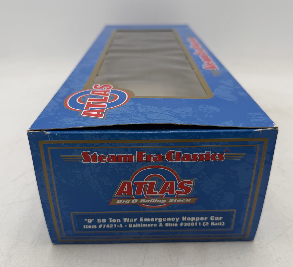 Atlas 7421-4 O Baltimore & Ohio 50 Ton War Emergency Hopper Car #30811 (2 Rail) LN/Box
