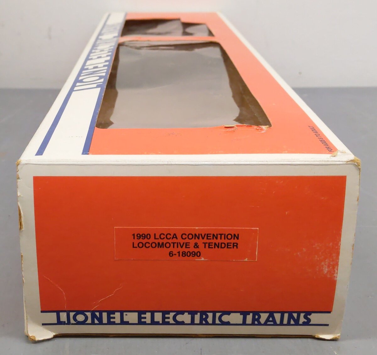 Lionel 6-18090 O Gauge Denver & Rio Grande LCCA 4-6-2 Steam Locomotive #1990 VG/Box