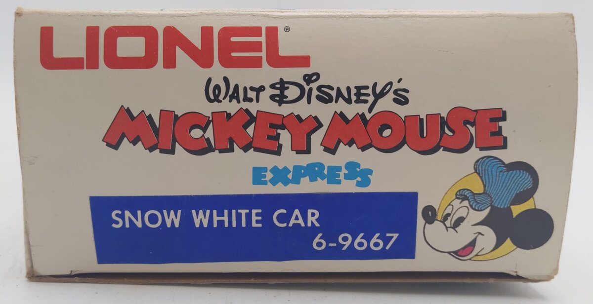 Lionel 6-9667 O Disney Snow White Hi Cube Boxcar EX/Box