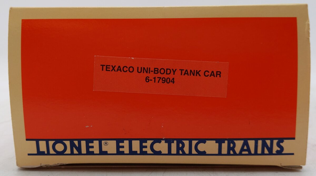Lionel 6-17904 O Gauge Texaco Unibody Tank Car #17904 EX/Box