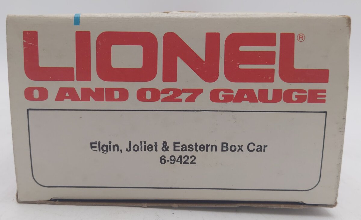 Lionel 6-9422 O Gauge Elgin, Joliet, and Eastern Boxcar EX/Box