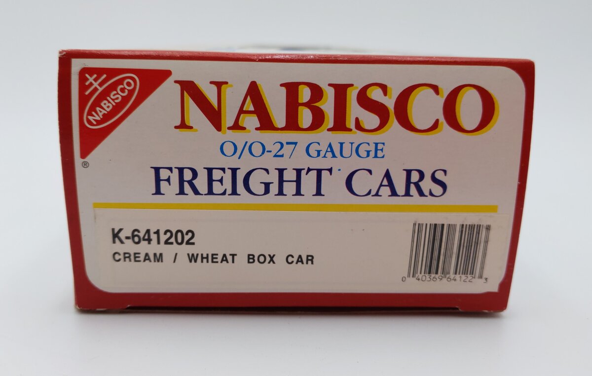 K-Line K-641202 O Gauge Nabisco "Cream of Wheat" Boxcar EX/Box