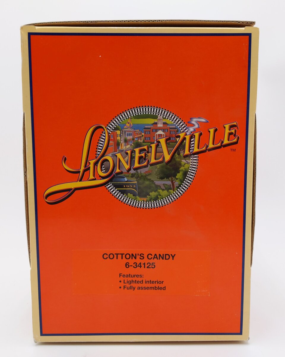 Lionel 6-34125 O Scale Cotton's Candy Store EX/Box