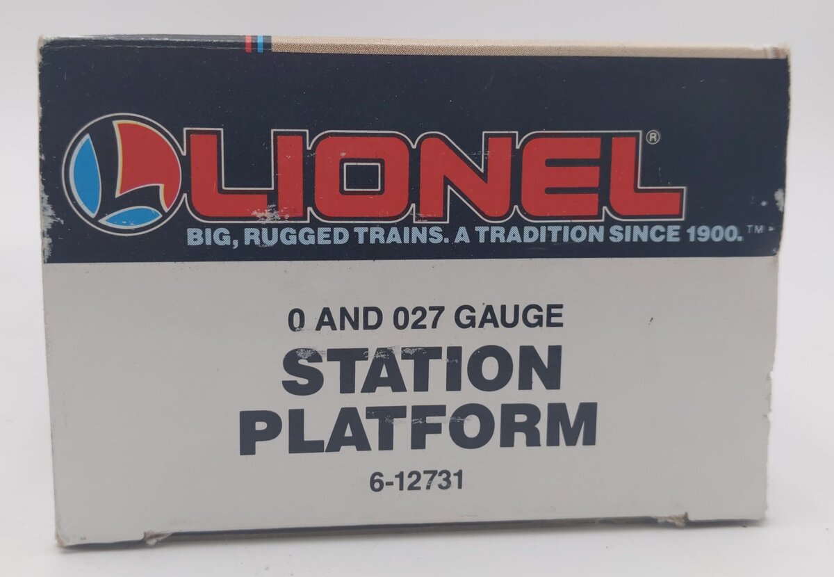 Lionel 6-12731 O Gauge Train Station Platform Model Building Kit LN/Box