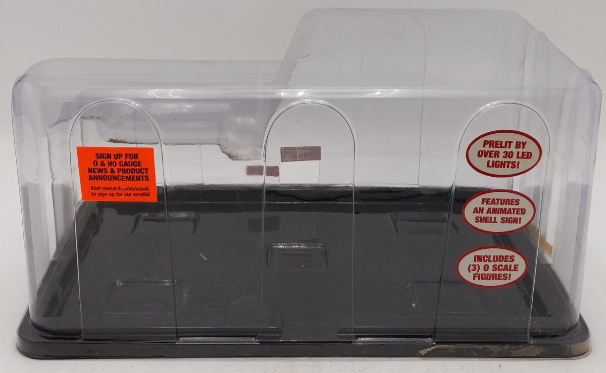 Menards 279-4431 O Gauge Wally's Service Station EX/Box
