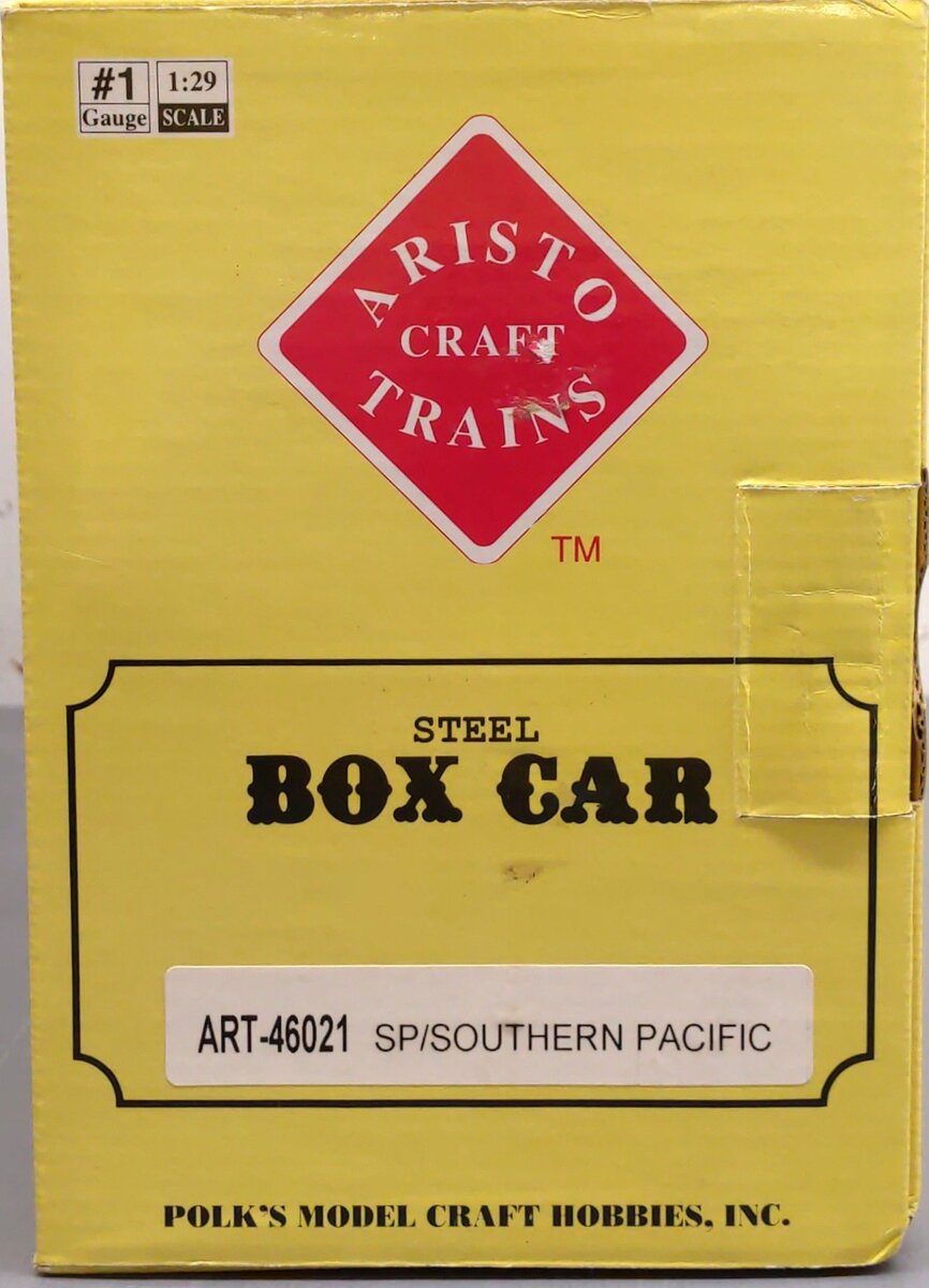 Aristo-Craft 46021 G Scale Southern Pacific Boxcar LN/Box